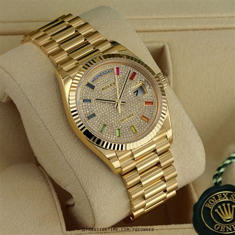 rolex daydate for sale uk|Rolex pre owned date.